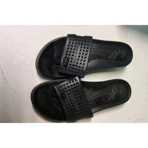 Donald J Pliner Sandals Women's Sliders US SZ 9 Open Thong Summer Beach